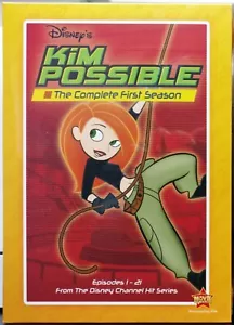 Kim Possible The Complete First Season 1 Disney Club DVD Exclusive 1st Box Set - Picture 1 of 3