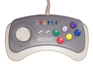 SUPER NINTENDO SNES TECHNO PLUS CONTROLLER GAME PAD FULLY WORKING - Picture 1 of 2
