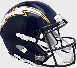 SAN DIEGO CHARGERS 1988-2006 NFL Riddell THROWBACK Replica Casco Calcio - Foto 1 di 3