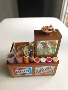 Dollhouse Noodle Thai Model Food Miniature Red Soup Kitchen Gift YenTaFo Decor - Picture 1 of 9