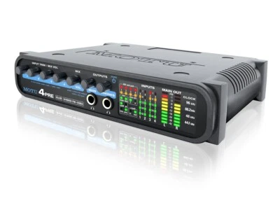 MOTU 4pre 6x8 Scheda Audio Esterna USB 2.0  FireWire Audio Interface Perfetta - Immagine 1 di 4