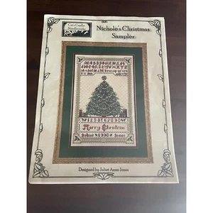 Nichole's Christmas Sampler Weihnachtsbaum Muster nur Vintage 1998 - Bild 1 von 4