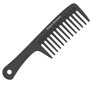 Peine desenredante extra grande | Peine de ducha de dientes anchos con mango | Com de paleta grande - Imagen 1 de 12