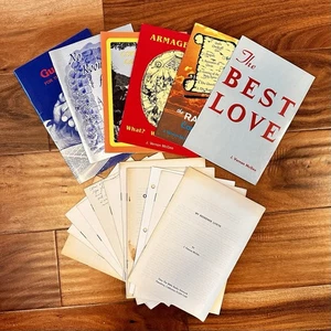 Lot of 17 J. Vernon McGee Vintage Booklets & Sermons Pamphlets 1960’s-1970’s - Bild 1 von 4