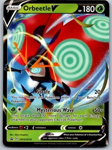 Orbeetle V SWSH078 Promo SWSH: Sword & Shield Promo Cards - Picture 1 of 2