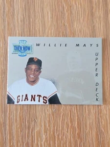 1993 Upper Deck Then And Now #TN18 Willie Mays Hologram New York Giants NM-MT  - Picture 1 of 8