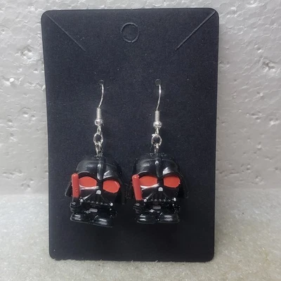 Pendientes blandibles Disney Doorables Darth Vader Star Wars espalda de plata esterlina Foto 1 de 2