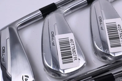 Taylormade P790 2025 Irons / 4-PW / X-Flex Dynamic Gold Mid 115 X100 Shafts - Image 1 of 4
