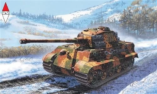 ITALERI 1/72 KING TIGER - Immagine 1 di 1