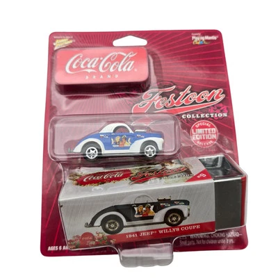 NIP Johnny Lightning Coca-Cola Festoon Collection 1941 Jeep Willy's Coupe - Image 1 of 2