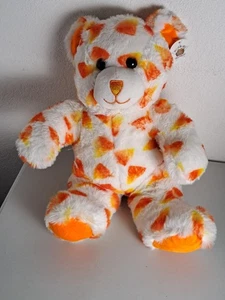 NEW Halloween CANDY CORN 15" Plush Bear NOAH'S ARK WORKSHOP - Picture 1 of 5
