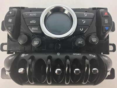 R60 Countryman 2012 Heater Control Panel A/C Climate Heated Seats 9812027 - Image 1 of 4