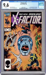 X-Factor #6D CGC 9.6 1986 4587735025 1st full app. Apokalypse - Bild 1 von 2