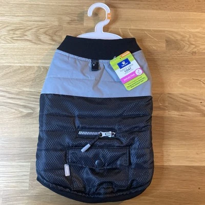 Prendas exteriores reflectantes de vellón azul marino TOP PAW 2 tonos para perros (M) (NUEVO) Foto 1 de 2