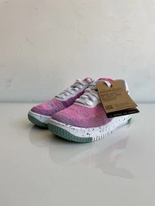 Nike Air Force 1 Low Crater Flyknit Sneaker AF1 (Fuchsia Glow) US 5 W DC7273-500 - Picture 1 of 8