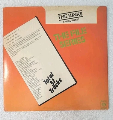 THE KINKS "The File Series" 2 Vinyl LP Pye Records FILD-001-1 Ultrasonicly Clean - Image 1 of 4