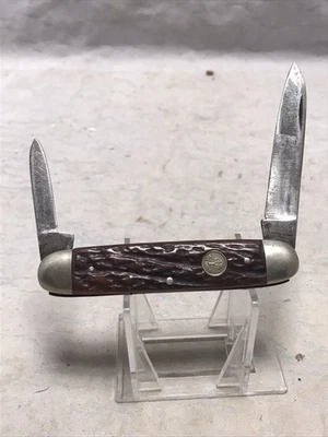 Navaja de bolsillo plegable Boker Solingen Alemania Alemania 2 hojas Foto 1 de 4