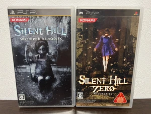 Silent Hill Zero & Shattered Memories set Sony PSP Japanese ver Tested - Picture 1 of 5
