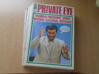 Private Eye - 23 different issues from between 2007 & 2011. See pics below. - Image 1 of 4