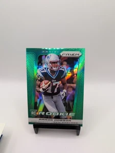 2013 Panini Prizm *Aaron Dobson* GREEN Prizm RC Rookie #201 New England Patriots - Picture 1 of 2