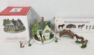 1998 Liberty Falls Reverend Muir's Cottage AH157 und 6-teiliges Zubehörset AH51 - Bild 1 von 14