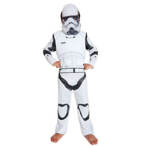 Kids Star Wars The Force Awakens Stormtrooper Costume Cosplay Performance Suit
