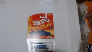2004 Hot Wheels Classics Series 1 Blue VW BUG #25 OF 25 - Picture 1 of 5
