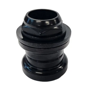 Steel Threaded 1" BMX Headset — EC32/25.4-24tpi (21.1) | EC32/27 / Black - Picture 1 of 1
