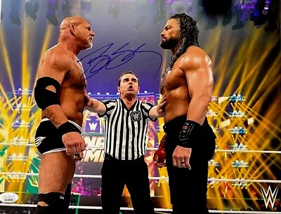 Foto autografada assinada por Bill Goldberg 11x14 autenticada pela JSA #8 - Imagem 1 de 2