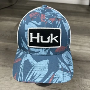 Huk Performance Fishing Head Wear Mens Adjustable Huk'd Up Angler Trucker Hat - Picture 1 of 13