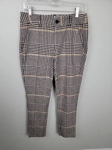 Saint + Sofia Houndstooth Wool Pants Womens US Sz 2 UK 6 EU XXS BT3 - Picture 1 of 6