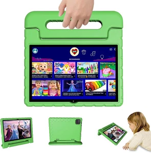 New - VNEIMQN Tablet for Kids 10.1 Inch, 4GB+64GB Android 13, 8-Core CPU(Green) - Picture 1 of 10