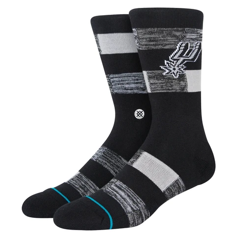 Men's Stance San Antonio Spurs Cryptic Crew Socks Cover
