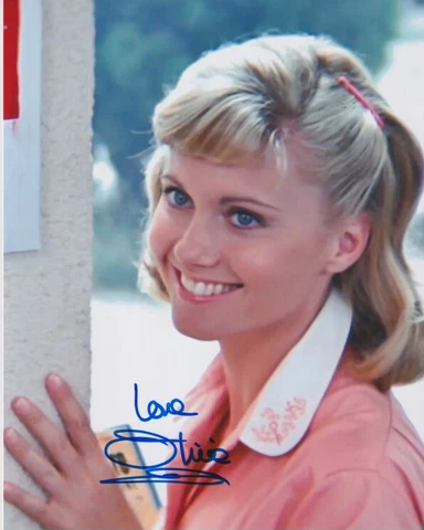 Olivia Newton-John (Grease) signed 8x10 photo Cover