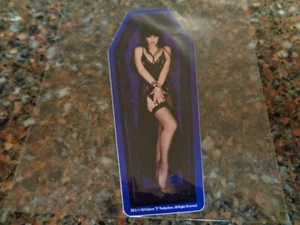 Elvira Coffin Sticker Mistress of the Dark Tomb Brand New - Picture 1 of 4