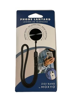 MOXYO - Zigi Band - Universal Handy Schlüsselband und Handschlaufe, schwarz eloxiert - Bild 1 von 9