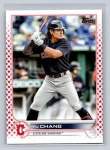 2022 Topps Update #US203 Yu Chang -Independence Day 26/76-Guardians - Picture 1 of 2