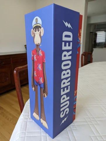 Superplastic x BAYC 13-in. SUPERBORED Figure CURTIS/Bored Ape Yacht Club IN HAND Cover