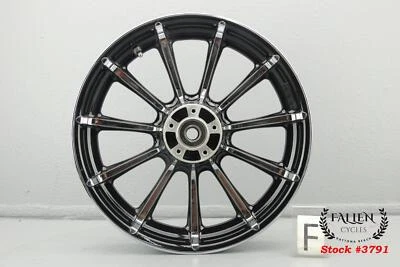 Harley Electra Glide CVO 2010 17" X 3,00" llanta delantera ruleta 25 mm ABS Foto 1 de 4