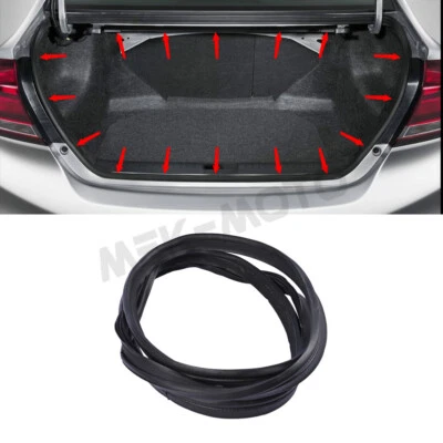 Weatherstrip Trunk Lid Rubber Seal Fit For 2012-2015 Honda Civic 74865-TR3-A01 - Image 1 of 4