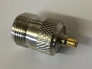 N TYPE FEMALE TO MCX MALE ADAPTOR 50 OHM BY RADIALL (x1) blb198 - Picture 1 of 1