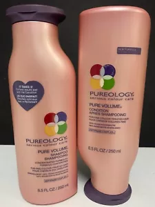 Pureology Pure Volume Shampoo & Condition For Fine Colour-Treated Hair -8.5 floz - Picture 1 of 1