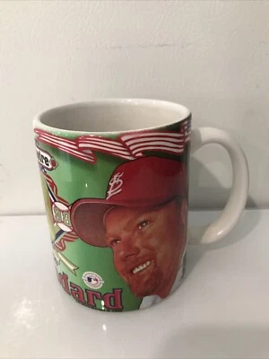 Mark McGwire St. Louis Cardinals бейсбольная керамическая кофейная кружка Home Run Champ 1998 - Изображение 1 из 4