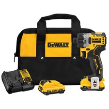 DeWALT DCF601F2 XTREME 12V MAX Brushless 1/4 Inch Cordless Screwdriver Kit