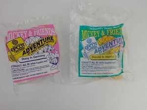 1994 McDonalds Epcot Abenteuer Disney World Happy Meal Neu Daisy + Donald Duck - Bild 1 von 2