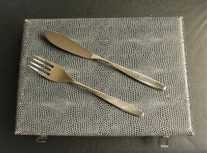 WMF Hamburg Fischbesteck 12 teilig im org. WMF Kasten 90 er Silberauflage - Bild 1 von 4