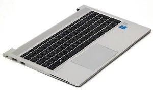 Genuine HP Probook 650 G8 Palmrest with Backlit Keyboard M49545-001 - Afbeelding 1 van 4