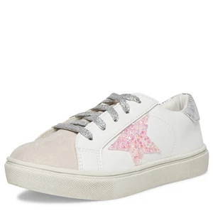 Steve Madden Girls Shoes Girls Rezume Sneaker, White Multi, 4 Big Kid - Picture 1 of 1