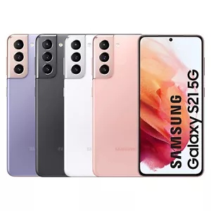 Samsung Galaxy S21 Dual SIM 5G 128GB alle Farben Android Smartphone - Gebraucht - Bild 1 von 6