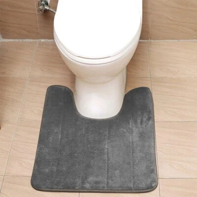 Badematte Set Badteppich Badvorleger Teppich Duschmatte WC-Vorleger 40x60cm - Bild 1 von 4